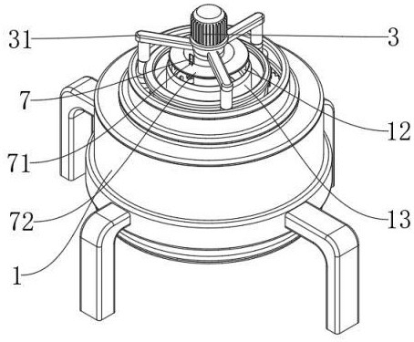 一種榛子粉混合設備及合成工藝